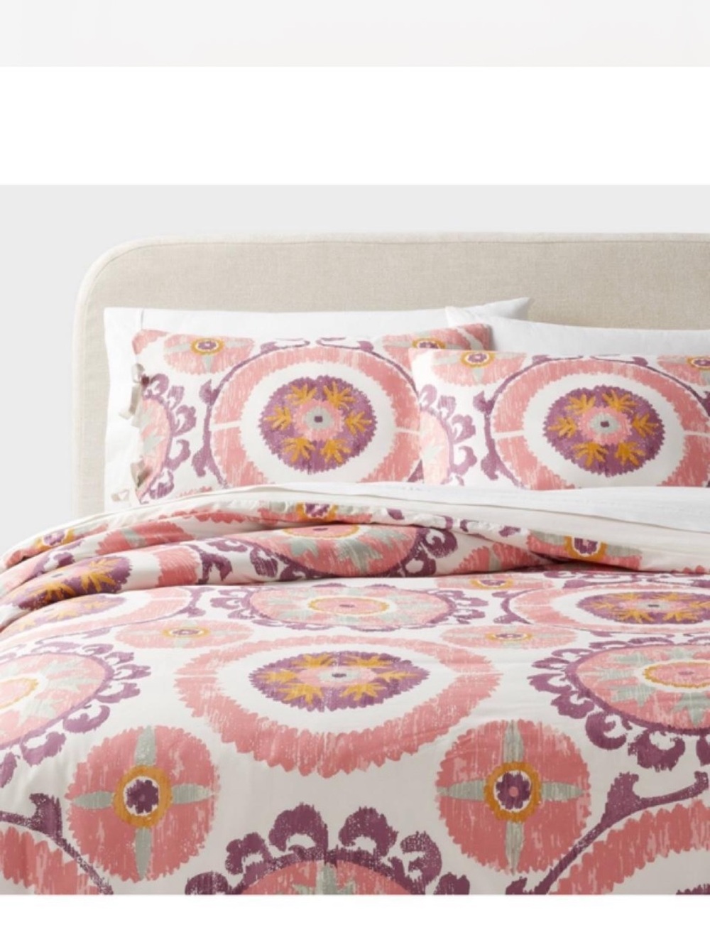 Threshold King Duvet Cotton Cover Set - New